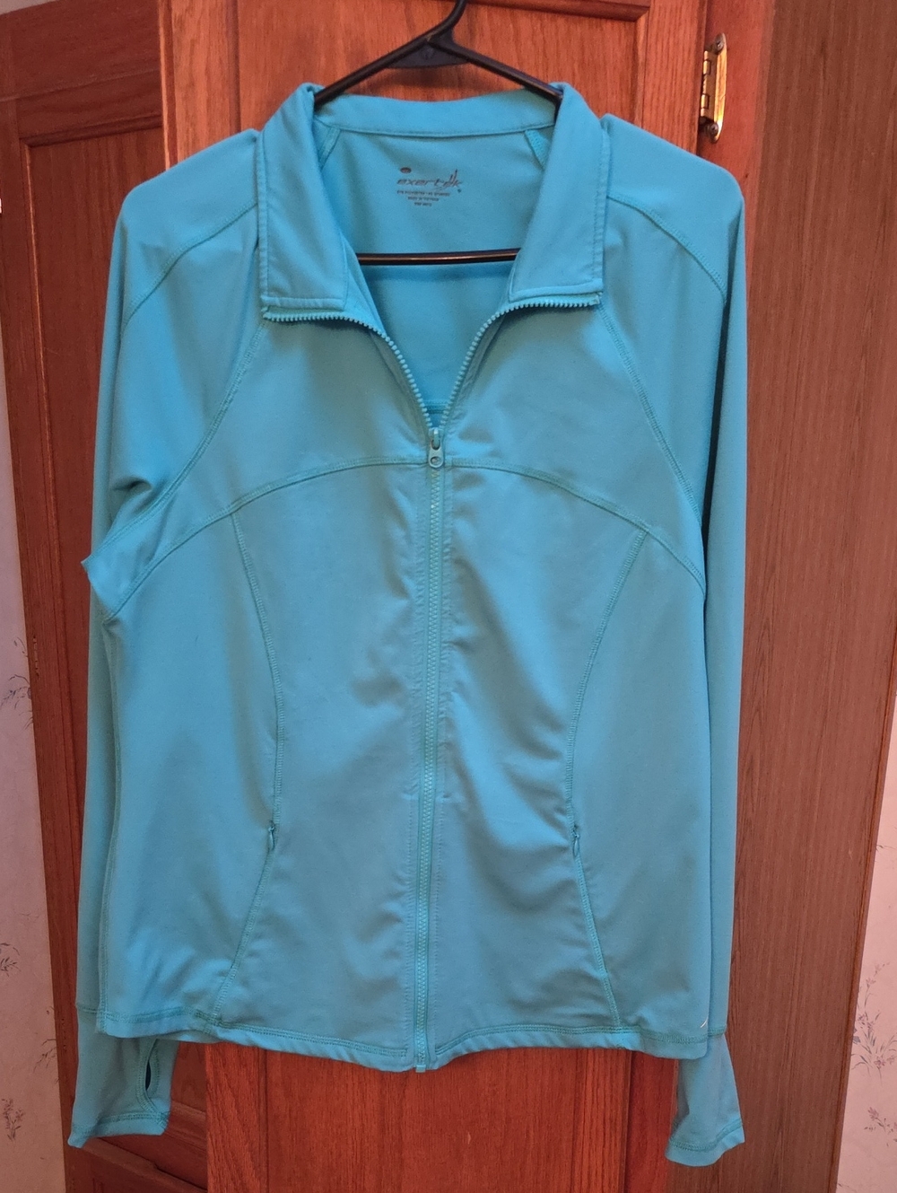 Women’s Light Blue Full-Zip Active Jacket